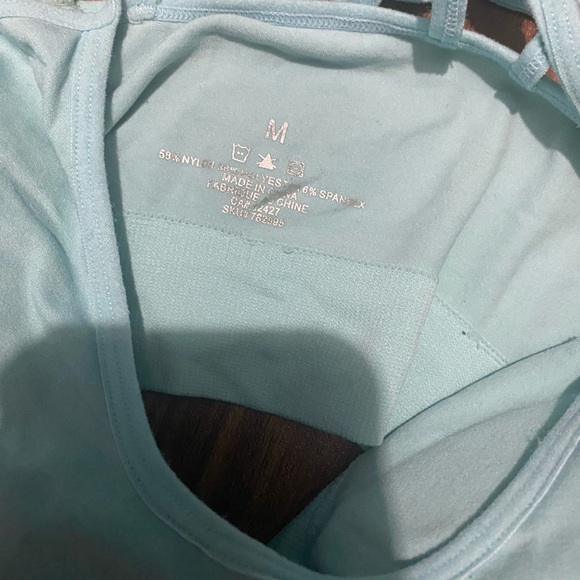 Blue Sports Bra - Picture 2 of 3